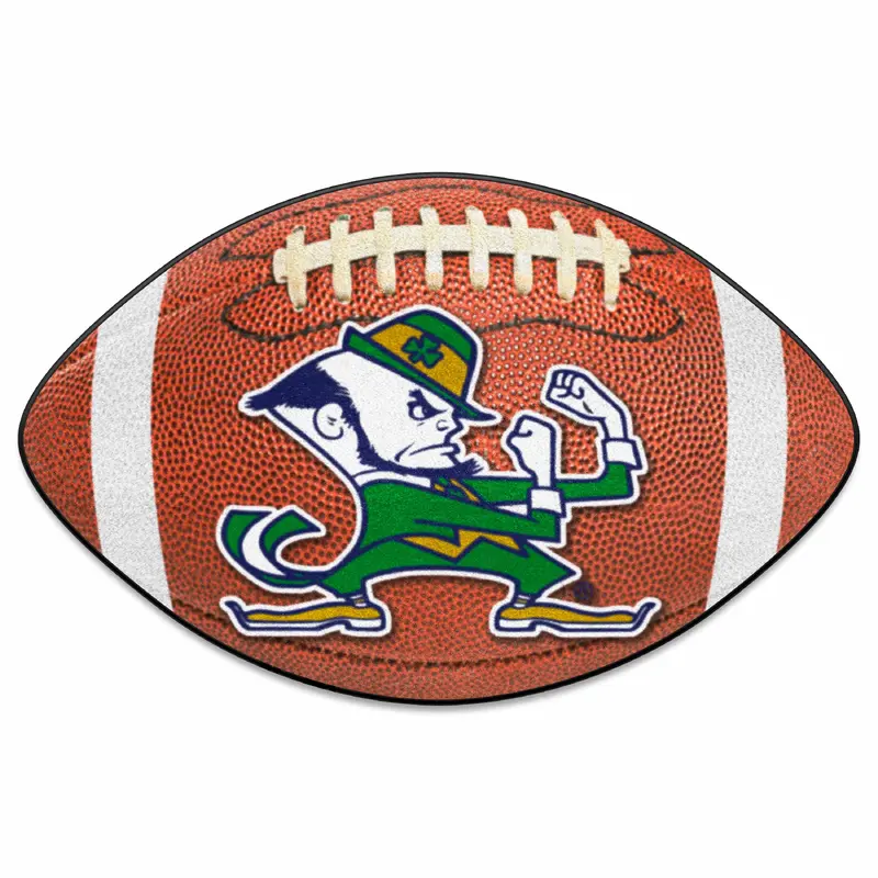 Notre Dame Football Mat