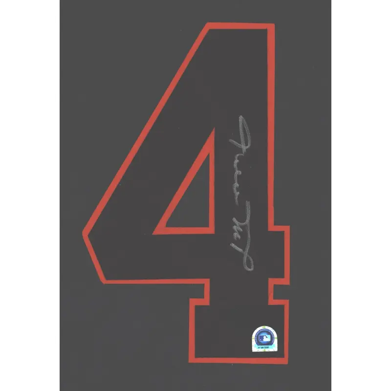 Rare Willie Mays Signed Jersey Number #4 San Francisco Giants MLB Authentic