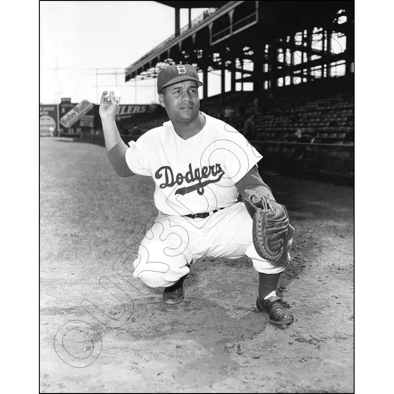 Roy Campanella 8X10 Photo - 1953 1954 Red Man Baseball Card Dodgers - 1322