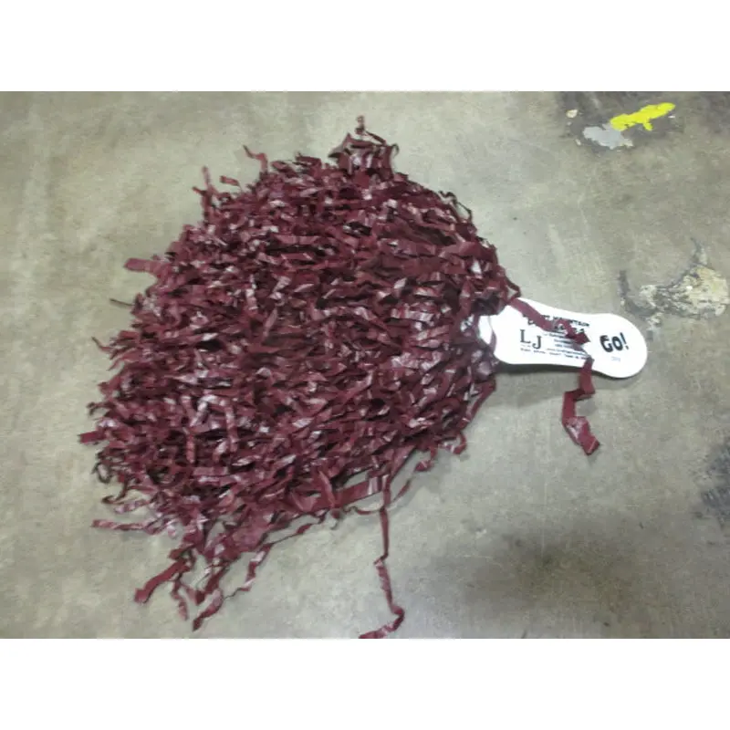 Used Maroon "Desert Mountain Wolves" Pom Pom