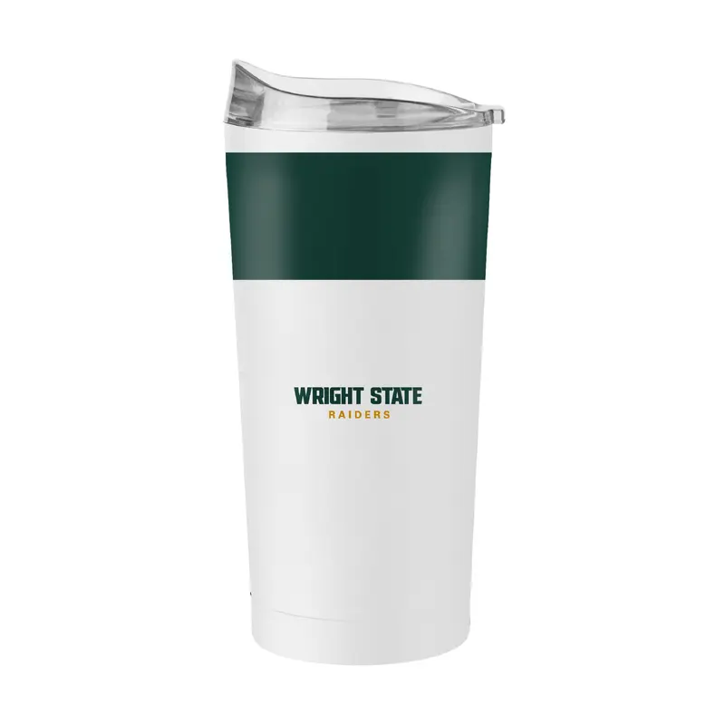 Wright State 20oz Colorblock Powder Coat Tumbler