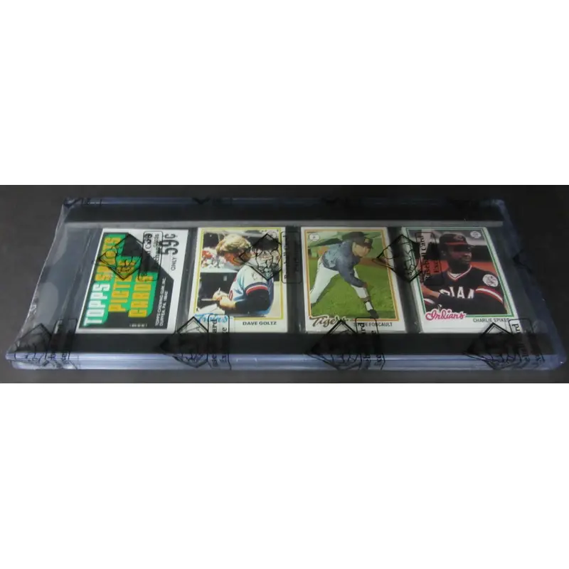 1978 Topps Baseball Unopened Rack Pack