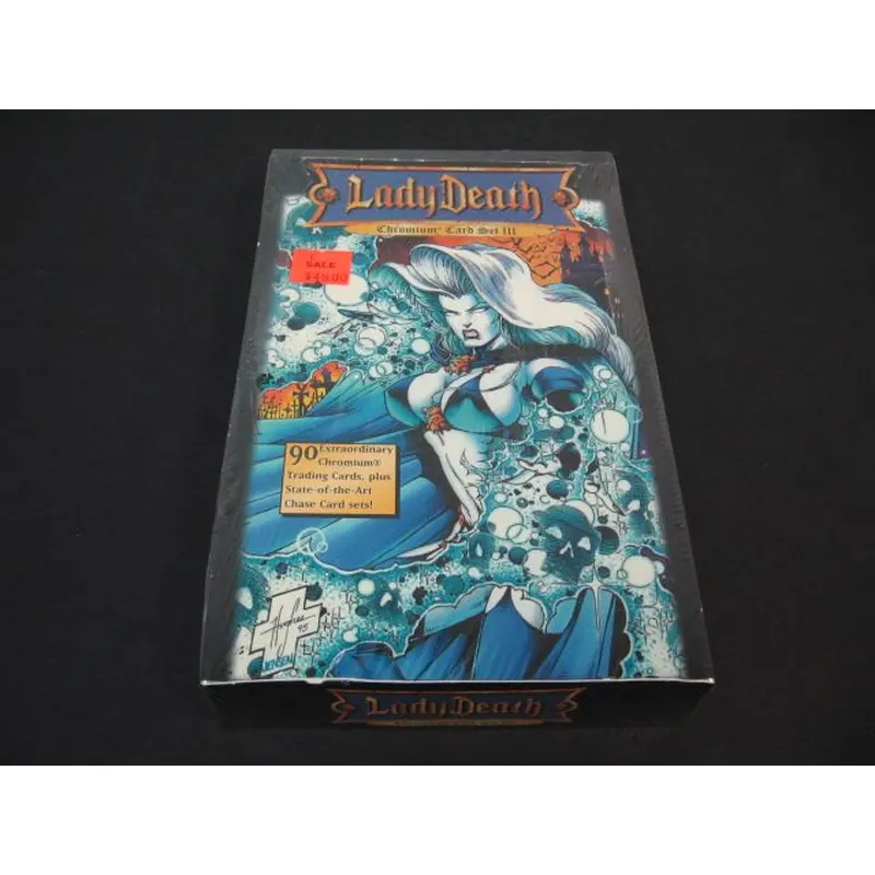 1995 Krome Productions Lady Death Chromium Series 3 Box