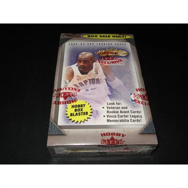 2002/03 Fleer Showcase Basketball Blaster Box (10/5)