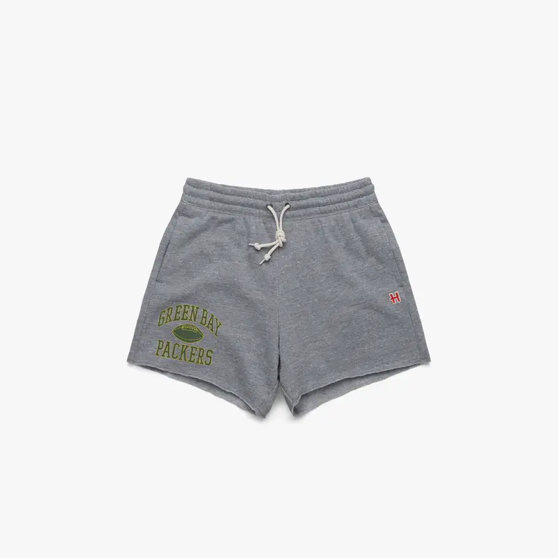 Women's Green Bay Packers Gridiron Sweat Shorts