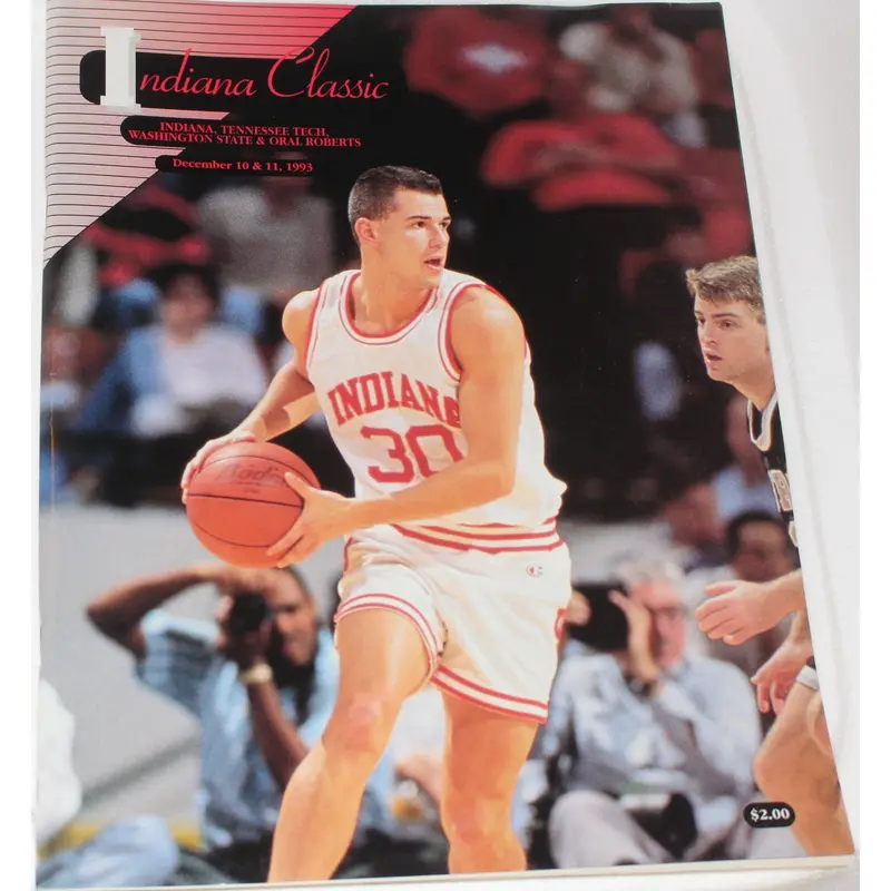 1993 Indiana Classic Basketball Program, Tennessee Tech, Washington, Oral Roberts