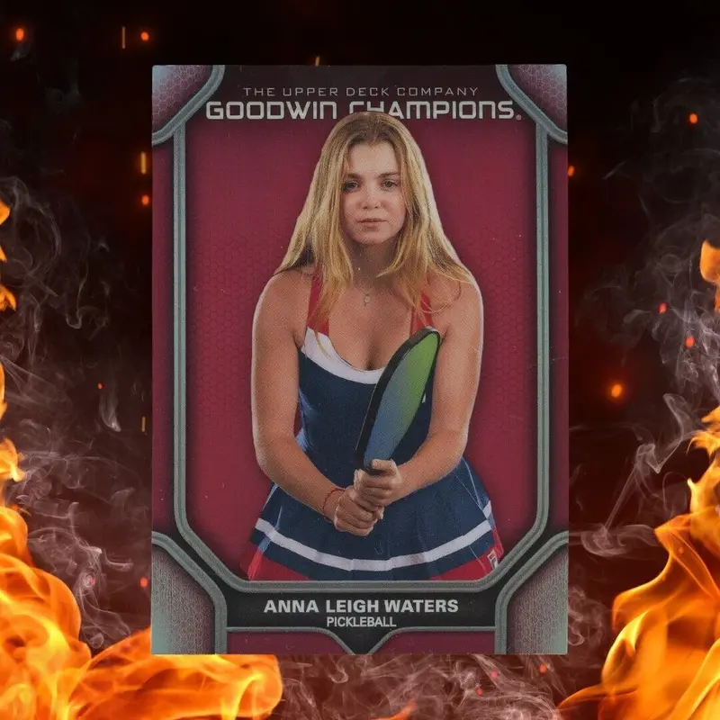2024 Goodwin Champions ANNA LEIGH WATERS Portraits Red #P34