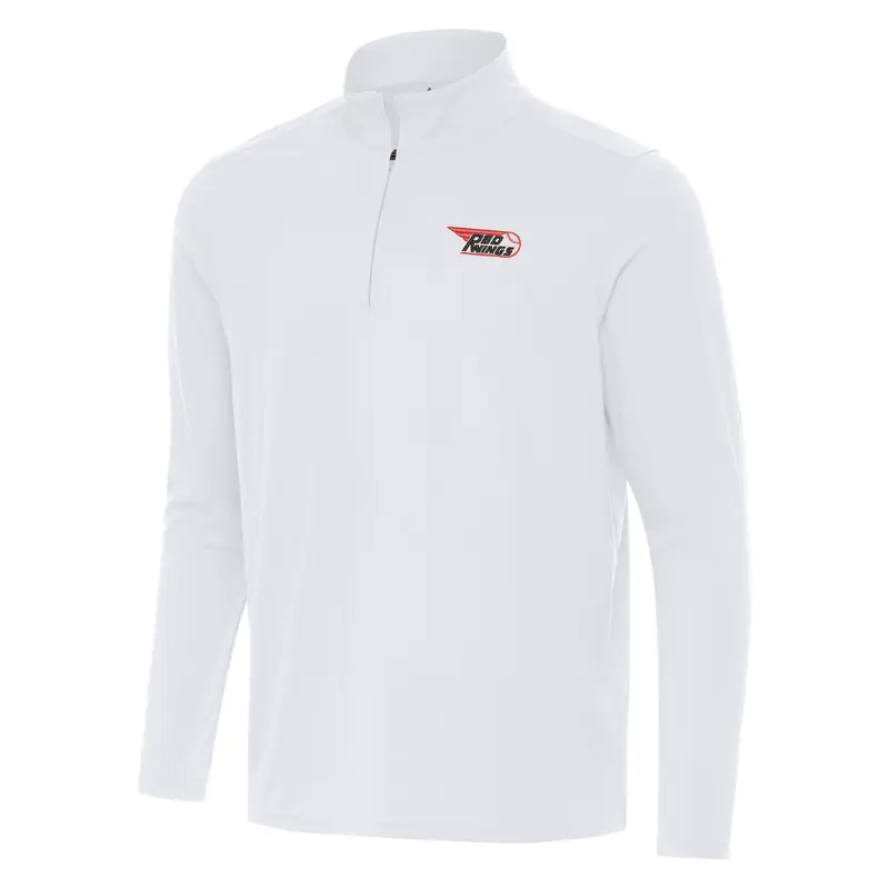 Rochester Red Wings White 90s Quarter Zip