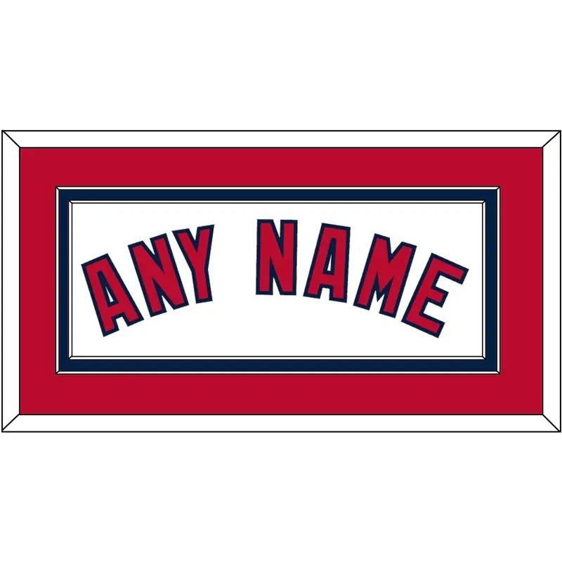 Washington Name - Home White - Double Mat 3