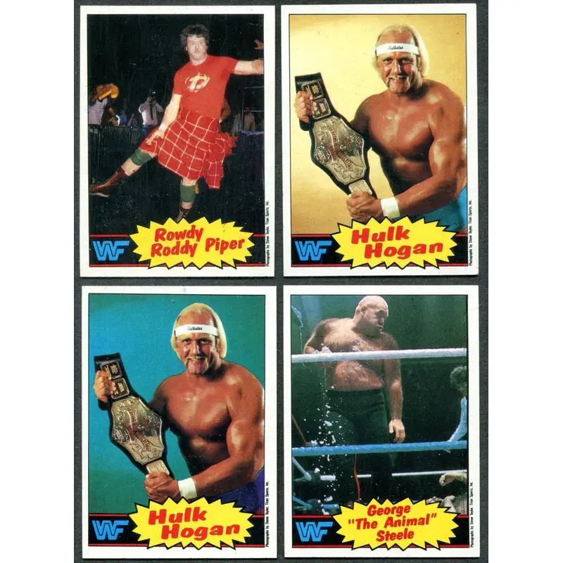 1985 Topps WWF Pro Wrestling Stars Complete Set (66) NM NM+ (Set #2)