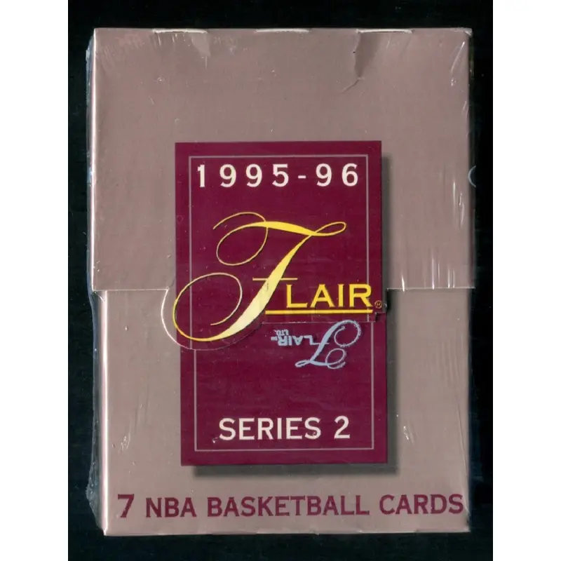 1995/96 Fleer Flair Basketball Unopened Series 2 Pack (7)