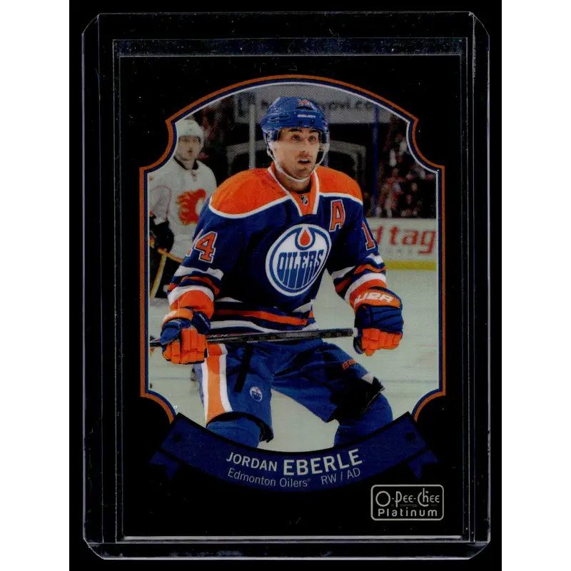 2014-15 Upper Deck OPC Platinum - Retro - Black Rainbow - Jordan Eberle #64 /100