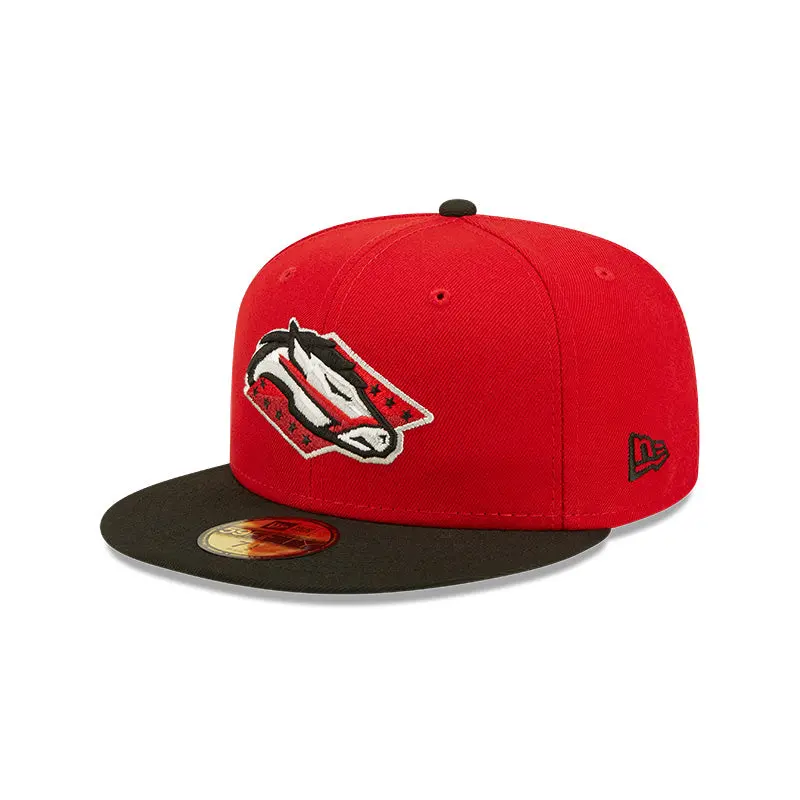 Arkansas Travelers New Era 59FIFTY Diamond Horse Cap