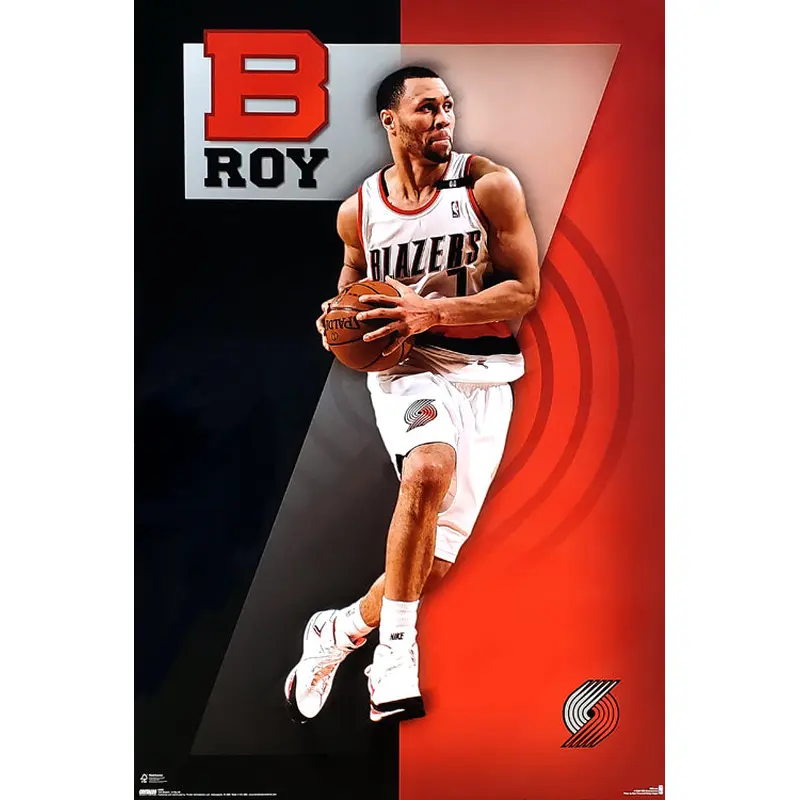 Brandon Roy "Big 7" Portland Trail Blazers Poster - Costacos 2010