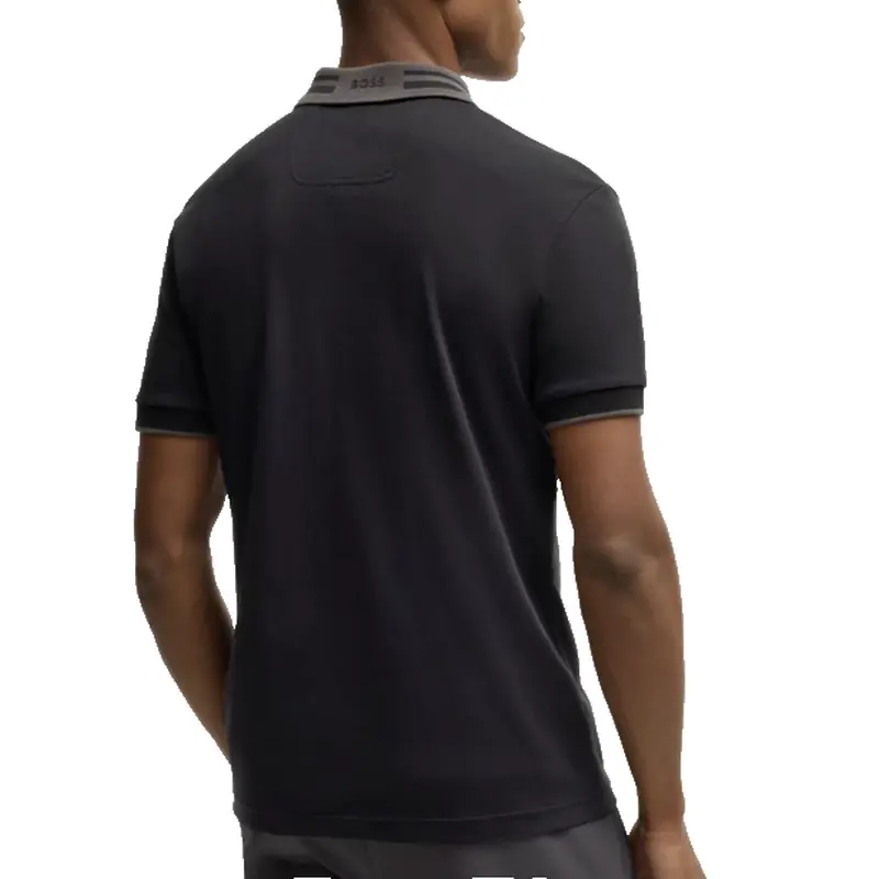 HUGO BOSS PAULE TAPE BLACK POLO MEN 50533272001