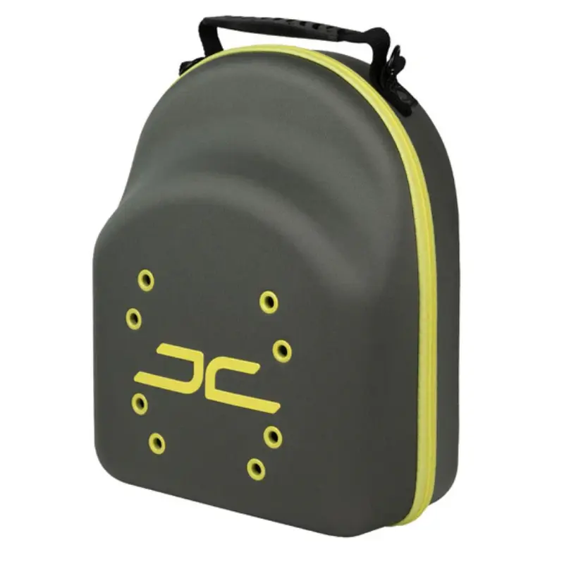 JC HATS GREEN YELLOW CARRIER BACKPACK 1765 GREYELL