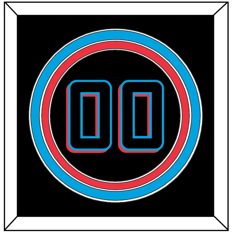Miami Number - Alternate Black (2019-2023) - Triple Mat 2