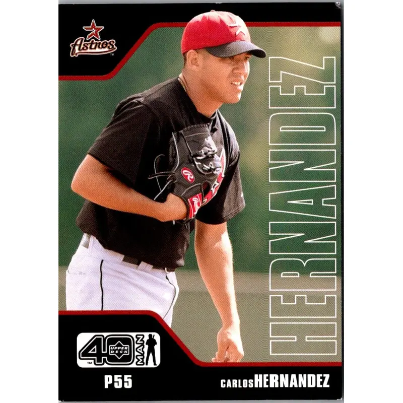 2002 Upper Deck 40-Man Carlos E. Hernandez #472
