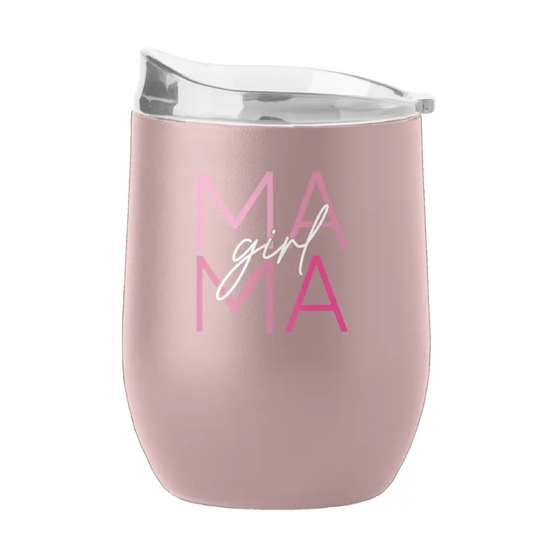 Mothers Day 16oz Girl Mama Dusk Stainless Curved Beverage