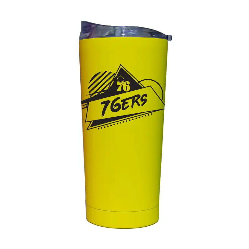 Philadelphia 76ers 20oz Cru Rad Soft Touch Tumbler