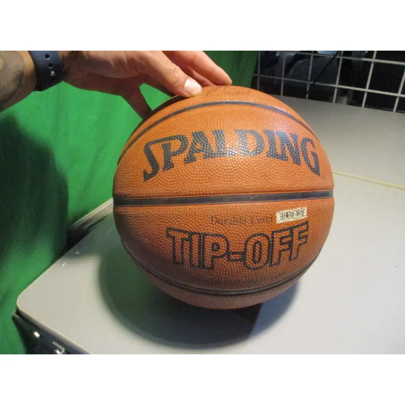 Used Spalding Tip - Off Durable Cover Official Size Basketball