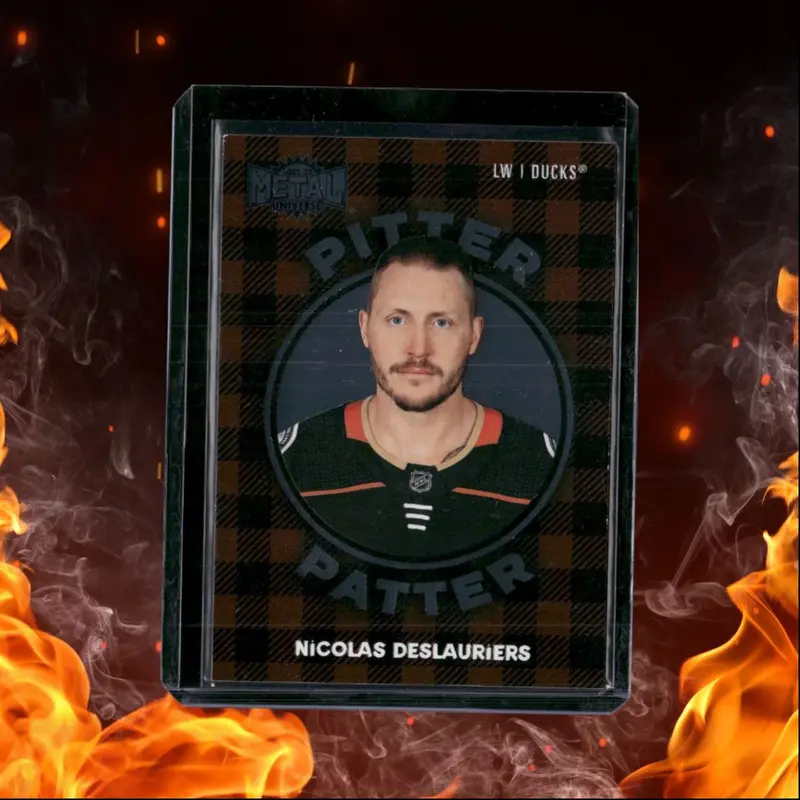 2021-22 SkyBox Metal Universe Nicolas Deslauriers Pitter Patter SP #PP-12