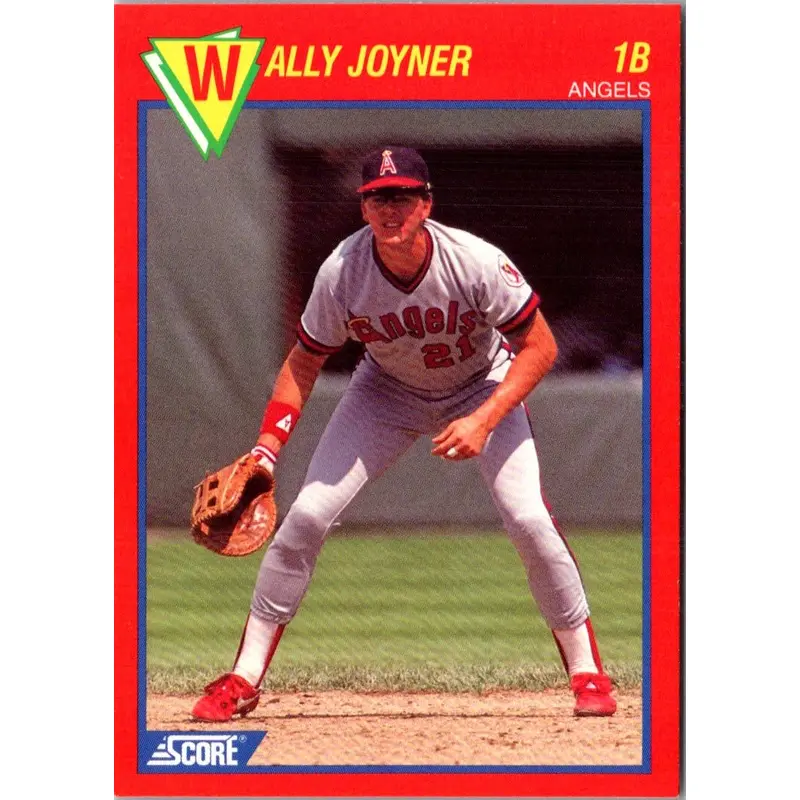 1989 Score Baseball's 100 Hottest Players Wally Joyner #73
