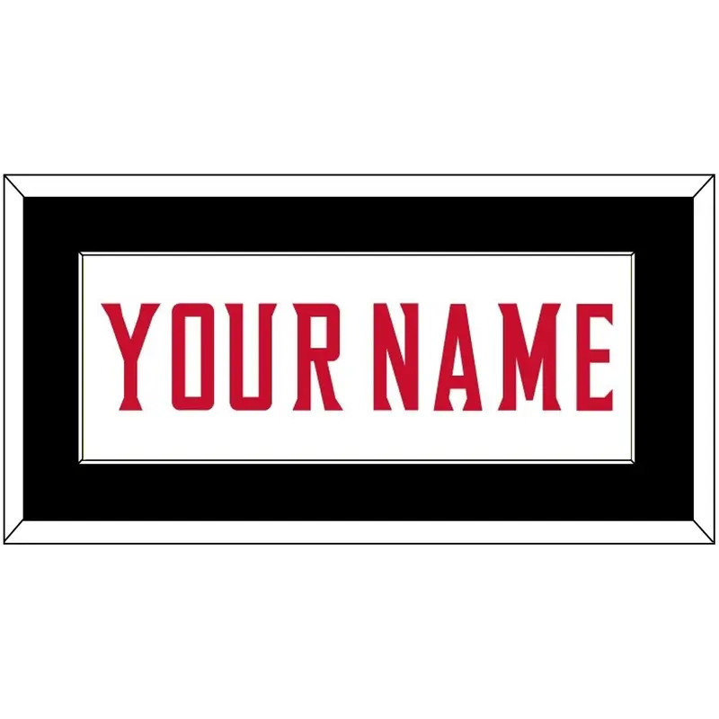 Maryland Basketball Name - Home White (2013-2015) - Single Mat 2