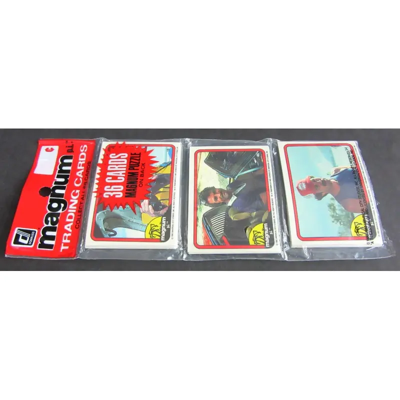 1983 Donruss Magnum P.I. Unopened Rack Pack (Authenticate)