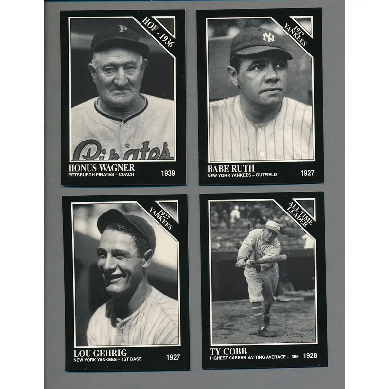 1991 Conlon Collection The Sporting News Baseball Complete Set (330)  NM/MT MT