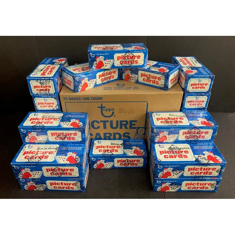 Flash Sale Friday:  1984 Topps Baseball Unopened Vending Box (FASC)
