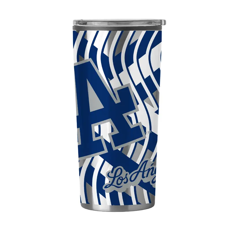 LA Dodgers 20oz Flex Plastic Wall Stainless Tumbler
