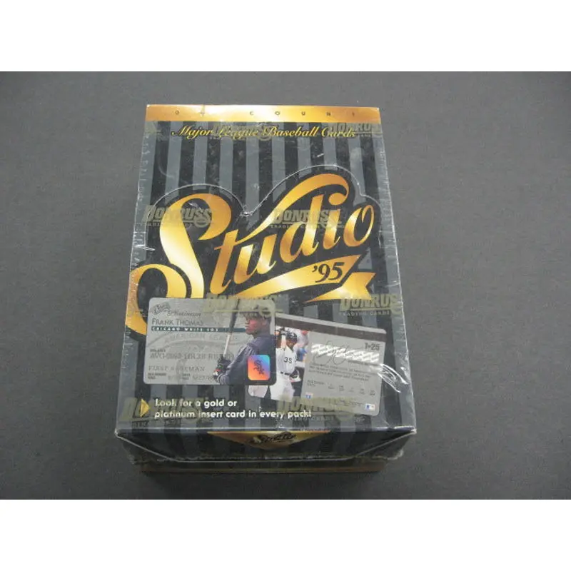 1995 Donruss Studio Baseball Box