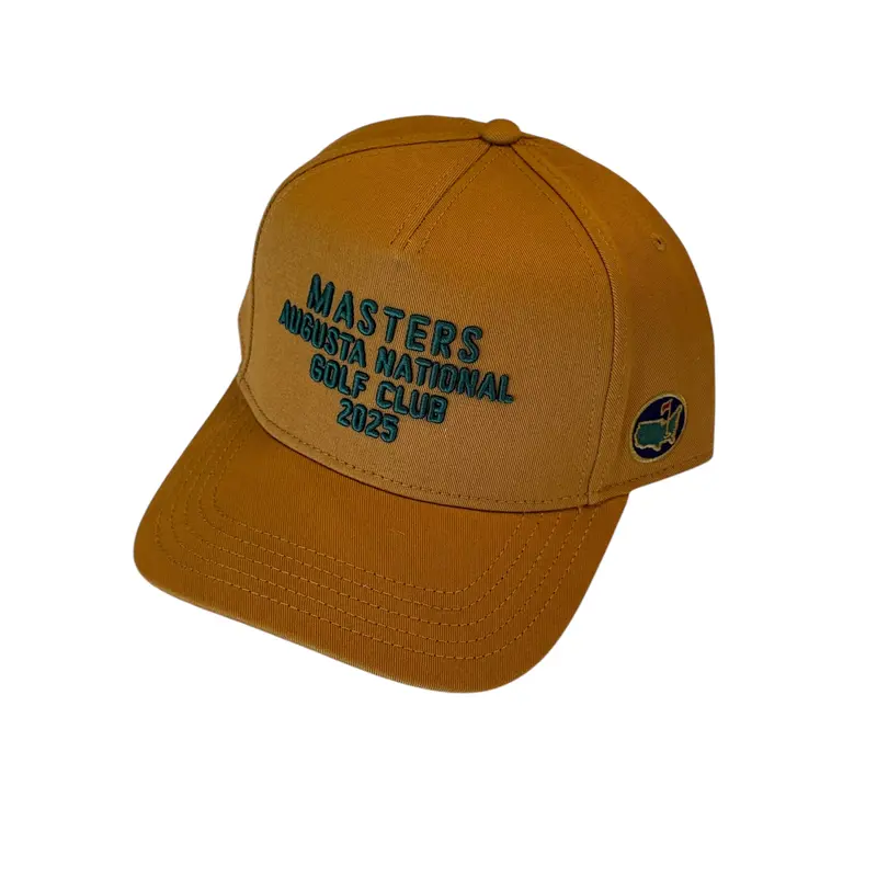 2025 Berckmans Place Masters Augusta National Brown Embroidered Snapback Hat