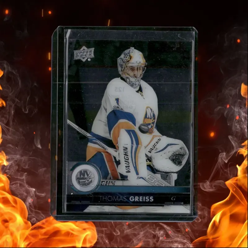 2017-18 Upper Deck Thomas Greiss Clear Cut SSP #125