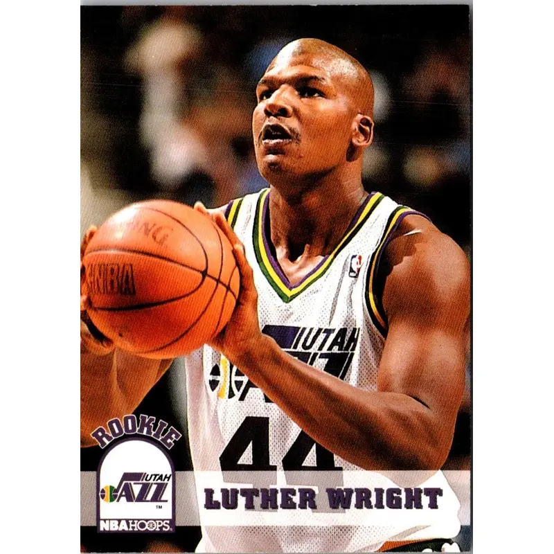 1993 Hoops Luther Wright #415 Rookie