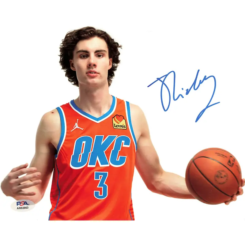 Josh Giddey signed 8x10 photo PSA/DNA Oklahoma City Thunder Autographed