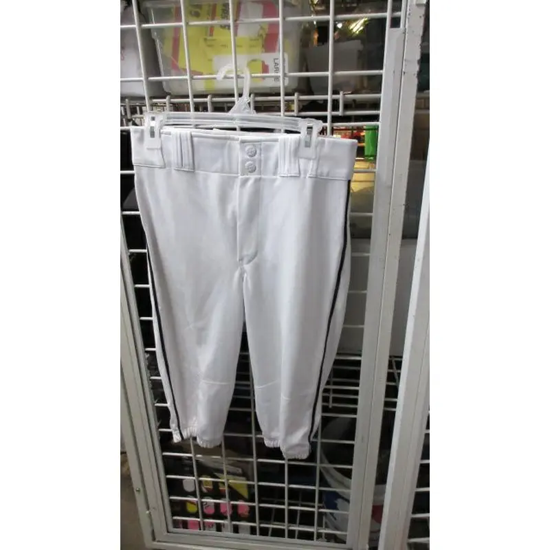 Used Champro Black Piping Knicker Bottom Pants Youth Size XL - stains
