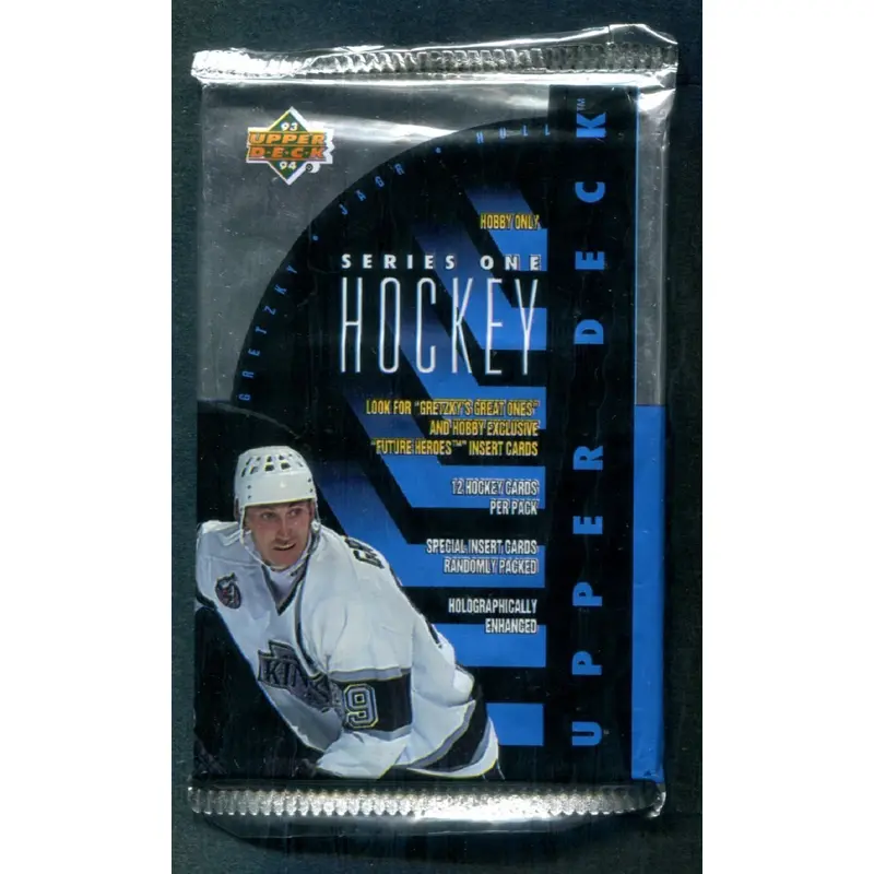 1993/94 Upper Deck Hockey Series 1 Pack (Hobby) (12)