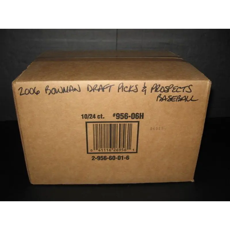 2006 Bowman Baseball Draft Picks & Prospects Case (Hobby) (10 Box)