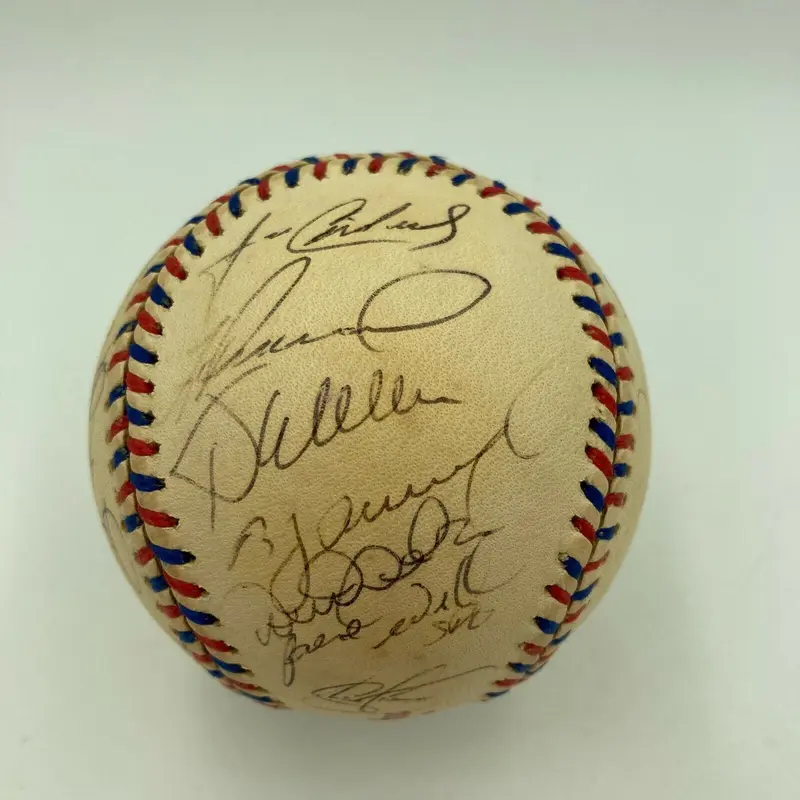Derek Jeter Ken Griffey Jr. Cal Ripken Jr 1999 All Star Game Signed Baseball JSA
