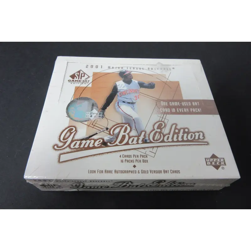 2001 Upper Deck SP Game Bat Edition Baseball Box (Hobby)