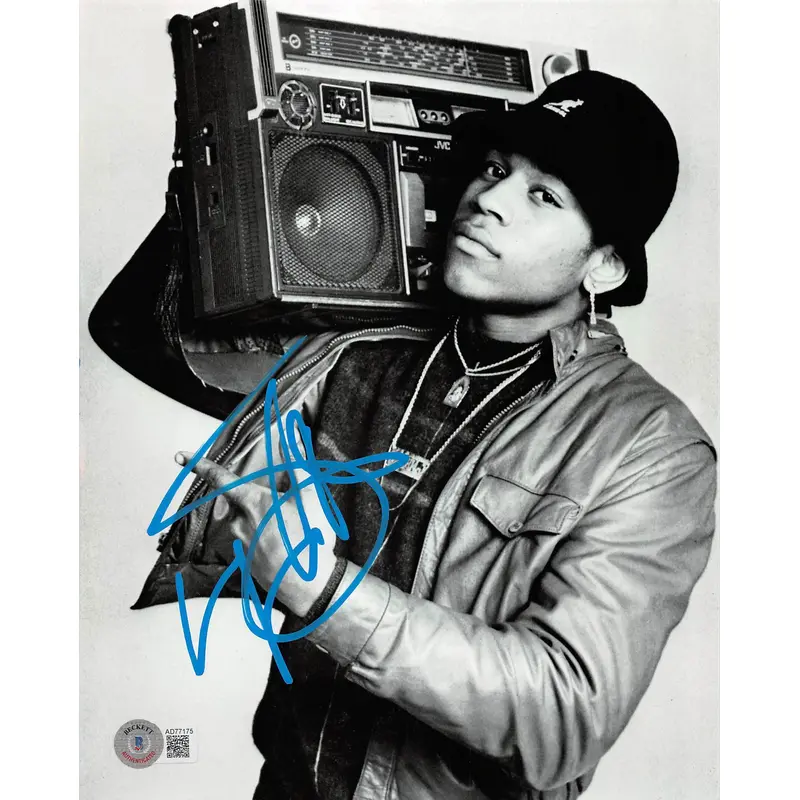 L.L. Cool J Rapper Authentic Signed 8x10 Photo Autographed BAS #AD77175