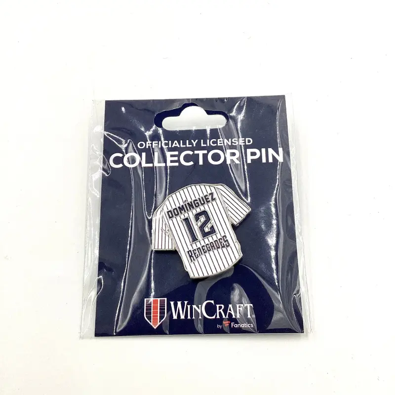 Domnguez #12 Jersey Lapel Pin