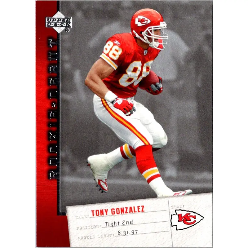 2006 Upper Deck Rookie Debut Tony Gonzalez #50