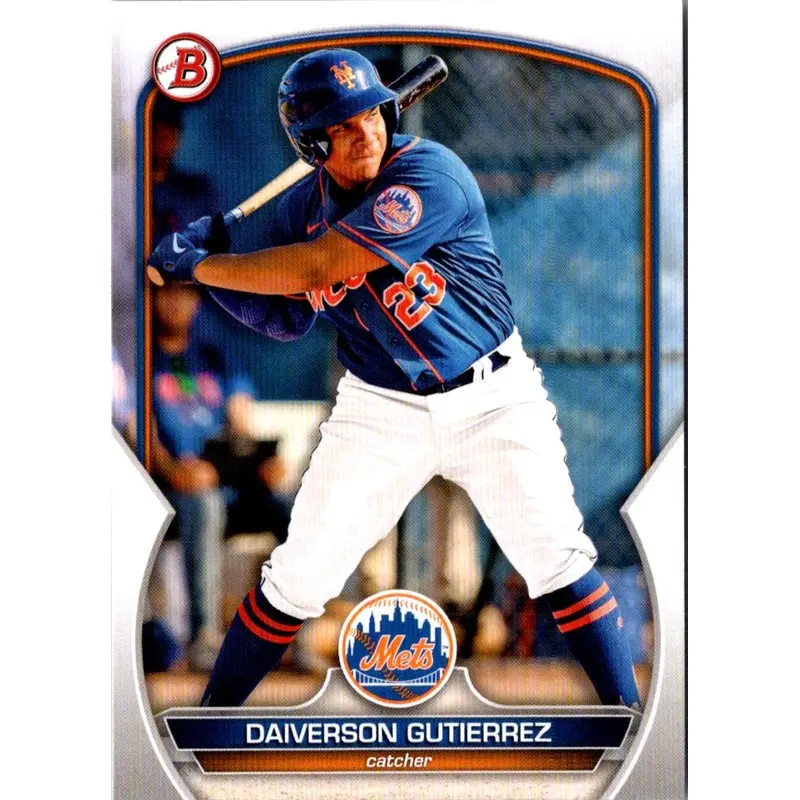 2023 Bowman Draft Daiverson Gutierrez #BD-127 Rookie