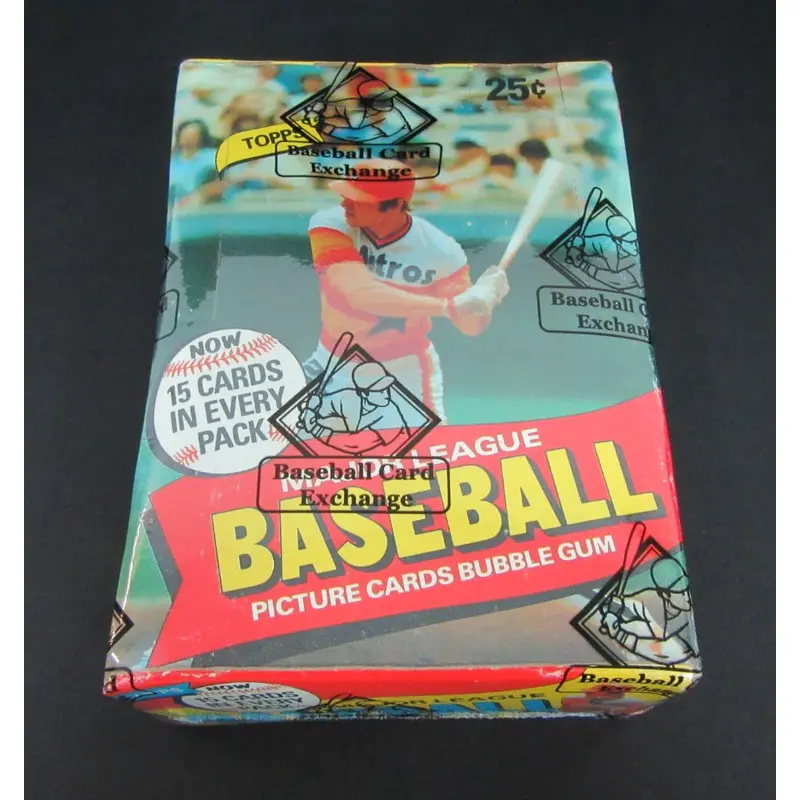1980 Topps Baseball Unopened Wax Box (FASC)