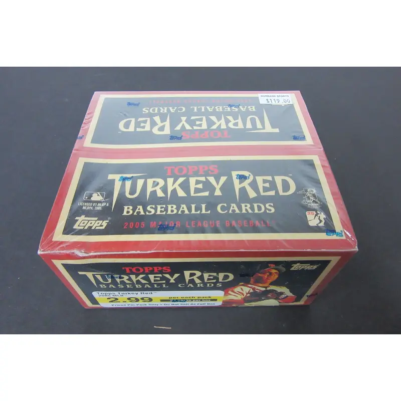 2005 Topps Turkey Red Baseball Box (Retail)