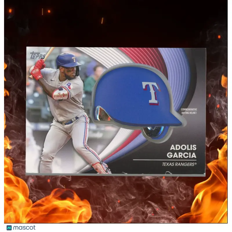 2022 Topps Adolis Garcia Batting Helmet Commemorative Relic #BH-AG