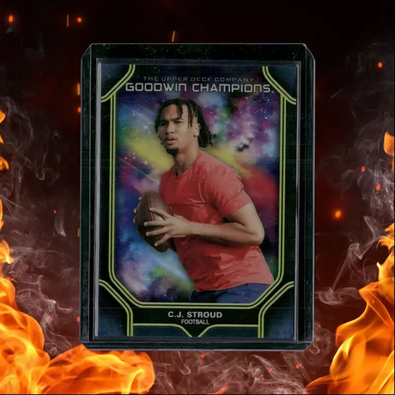 2024 Upper Deck Goodwin Champions C.J. Stroud Platinum Cosmic 128/199 #P4